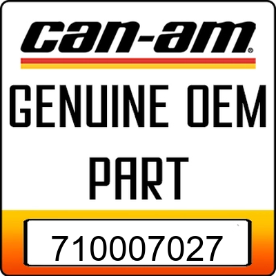 An Image of the Genuine Can-Am Logo reading 'GENUINE OEM PART' 710007027