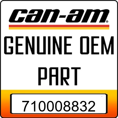 An Image of the Genuine Can-Am Logo reading 'GENUINE OEM PART' 710008832