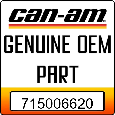 An Image of the Genuine Can-Am Logo reading 'GENUINE OEM PART' 715006620