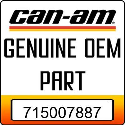 An Image of the Genuine Can-Am Logo reading 'GENUINE OEM PART' 715007887