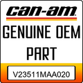 An Image of the Genuine Can-Am Logo reading 'GENUINE OEM PART' V23511MAA020