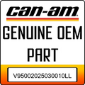 An Image of the Genuine Can-Am Logo reading 'GENUINE OEM PART' V95002025030010LL
