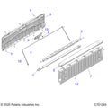 BODY: BOX TAILGATE - 2023 POLARIS RANGER CREW XP 1000 NORTHSTAR