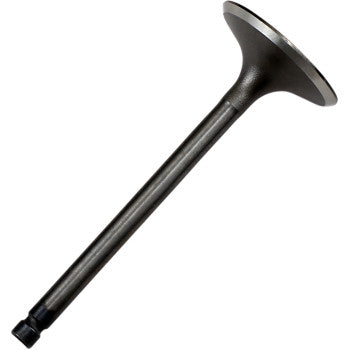 The Yamaha Intake Valve by Wiseco is a metal engine valve with a long, slender stem and flat, round head, featuring CNI coating to reduce wear, shown isolated on a white background.