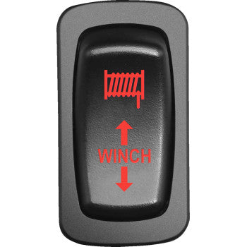 Winch Switch Red by Moose Offroad