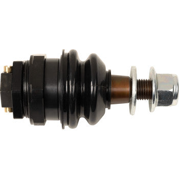 The Ball Joint Heavy Duty by Demon, shown horizontally on a white background, is black and includes a threaded bolt, washers, and a nut.
