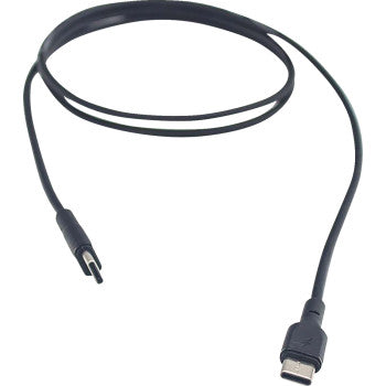 Male USB C to Male USB C Cable Phone Charger 40" Black by Ridepower