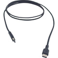 Male USB C to Male USB C Cable Phone Charger 40" Black by Ridepower