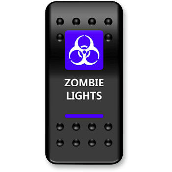 Rocker Switch Zombie Blue by Moose Offroad
