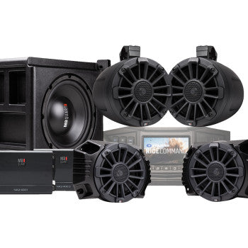 Polaris Ranger with Ride Command Audio Kit by Mb Quart