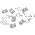 D-Ring Kit Silver Clips by Cycle Performance Prod.