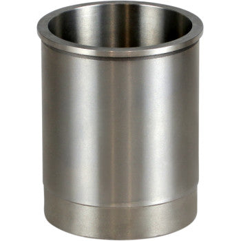 Smooth cylindrical metal sleeve with a polished silver finish and 86mm diameter opening.