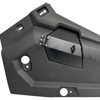 Polaris Fuel Door Black by Rivco Products