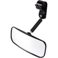 Mirror Auto Style Rear View Wide Angle Rectangle Black 1 3/4" by Moose Offroad