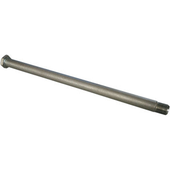 The Heavy Duty Swingarm Pivot Bolt by Lone Star Racing features a zinc-coated finish, a hexagonal head on one end, threading on the other, and is displayed against a plain white background.