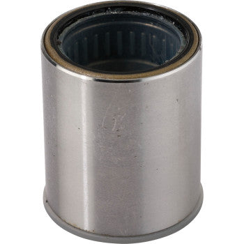 The Polaris Clutch Bearing by Moose Offroad is a cylindrical metal needle roller clutch bearing with a smooth outer surface and visible inner rollers, perfect for reducing friction in machinery and as an ideal OEM replacement.