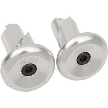 Aluminum Handlebar End Plug Silver by Odi