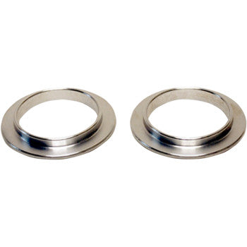 Two Spring Adapter Kit pieces by High Lifter, featuring wide, flat bases and circular openings, made in USA, are positioned side by side on a white background.