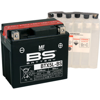 Battery BTX5L BS (YTX) by Bs Battery