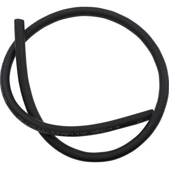 A Helix Submersible Fuel Line 30R, size 5/16 x 3, is coiled in black multi-layer rubber and shown against a white background.