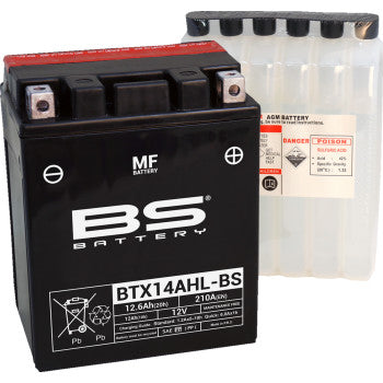 Battery BTX14AHL BS (YTX) by Bs Battery