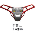 Polaris RZR XP 1000 Front Bumper Skid Plate with Amber Lights Red by Ravek