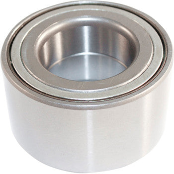 A detailed close-up of the Bearing Hub Rear by Epi, highlighting its smooth, circular design and reflective silver finish. Features include an inner ring, outer ring, and hollow center—perfect for high-performance bearing applications.