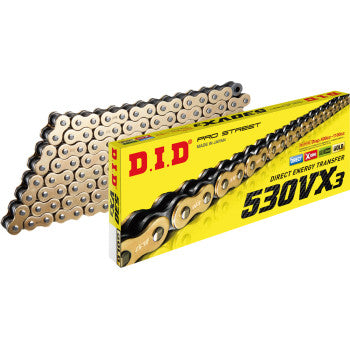 X3 530 V Drive Chain 110 Links Gold by Did