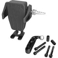 Phone Holder Cybercharger® Gen 2 Black Chrome Offset Perch Mount by Ciro