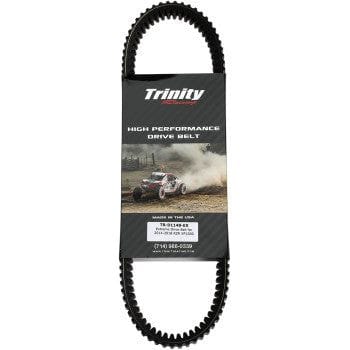 Extreme OEM Upgrade Drive Belt with package and logo by Trinity Racing