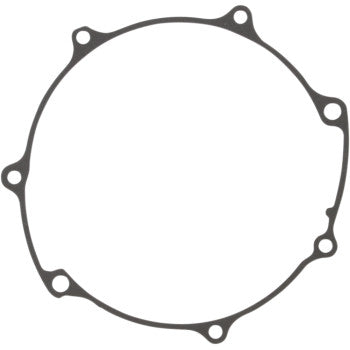 Black circular clutch gasket with multiple mounting holes designed for Yamaha YFZ-450R models.