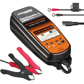 Optimate 2 Duo Charger/Maintainer By Moose Utility