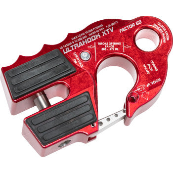 USuzuki LTR ahook XTV Winch Hook Red by Factor 55