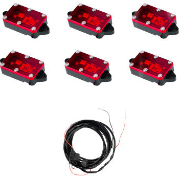 Rock Light Red 6 Pack by Heretic