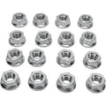 Lug Nuts Flat Chrome 10 mm 16 Pack by Itp