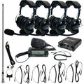Intercom Radio and Headset Kit 4 Seat Black by Navatlas
