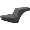 Step-Up Seat - Front Smooth / Rear Lattice Stitch - Black by Saddlemen