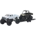 Polaris Ranger XP1000 EPS 1:18 Scale Model Black White / Red by New Ray Toys