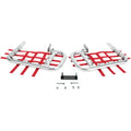 Honda TRX Nerf Bars EX Natural Red by DG Performance