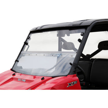Polaris Ranger Folding Windshield Hard Coated Polycarbonate by Seizmik