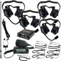 Intercom Radio and Headset Kit 4 Seat Black by Navatlas