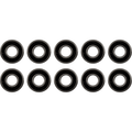 Wheel Bearings Double Seal 6204 2RS 20x47x14 10 Pack by Factory Links