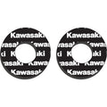 Kawasaki Grip Donuts Black White by Factory Effex