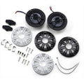 All Weather 4" 2 way 4 Ohm Speakers by Kicker