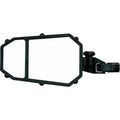 Side View Mirror Octagon Black by Moose Offroad