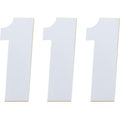 Race Number 1 White 4.5" by Moose Offroad
