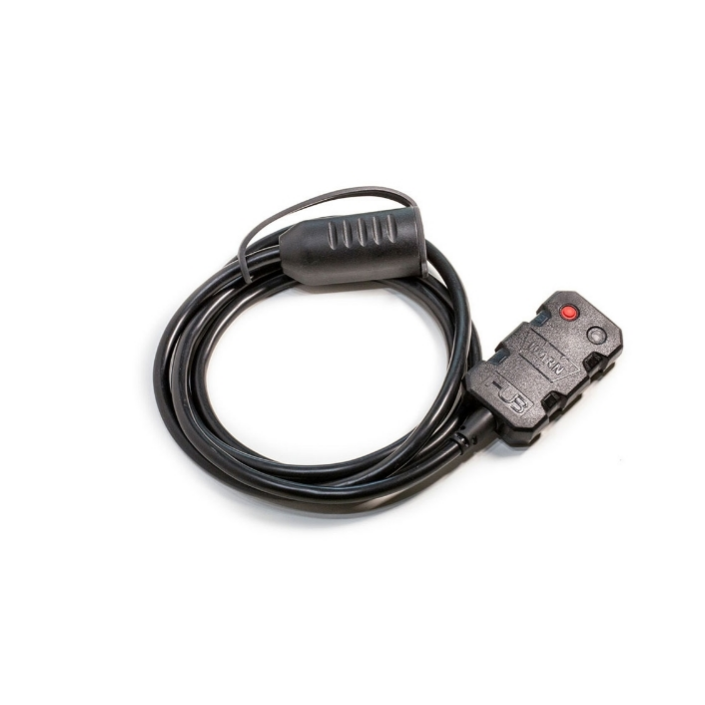 HUB Wireless Receiver for Truck Winches by WARN - 103945 - Top Down Receiver and Wiring View