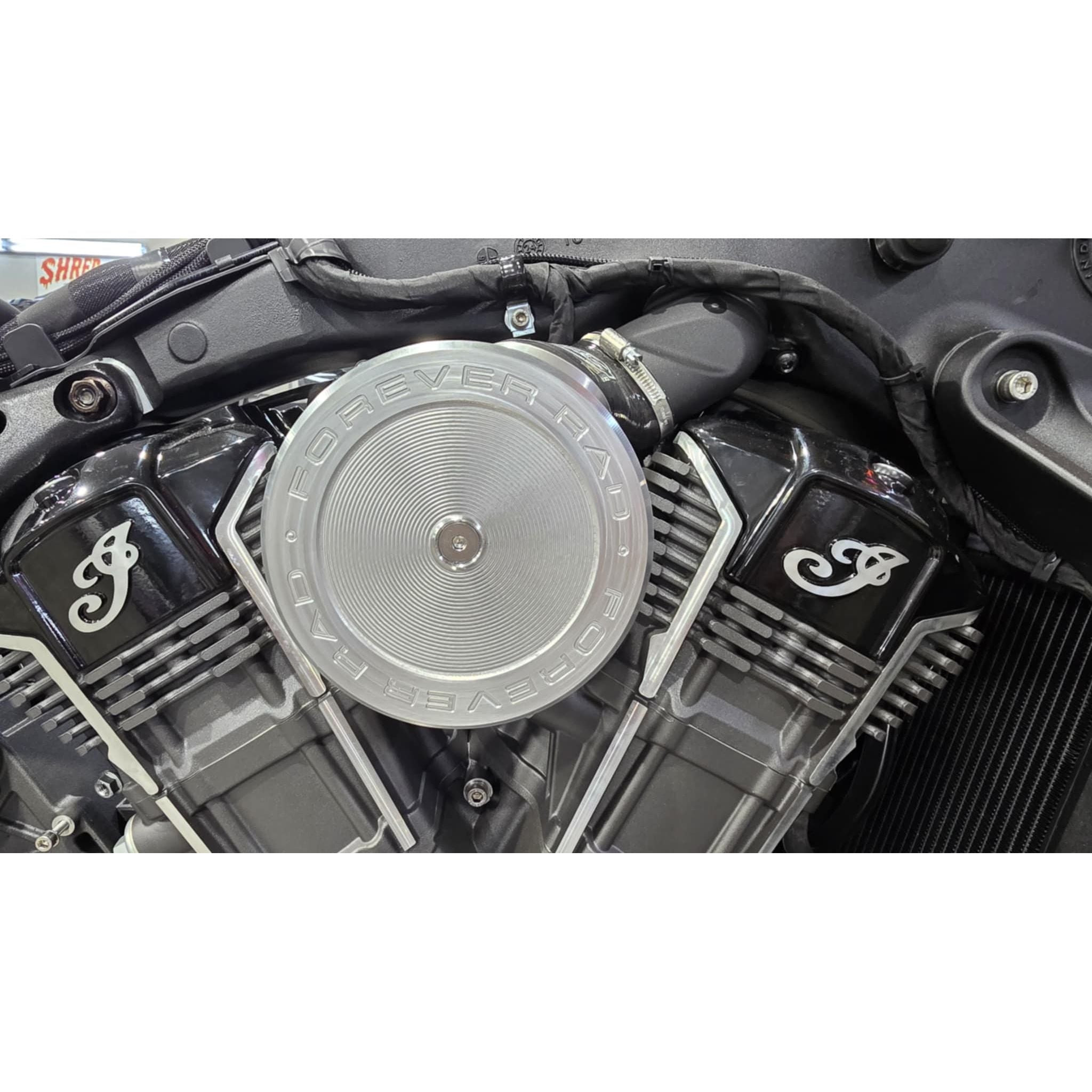 Forever Rad Intake Cover for S&S Stealth Intakes Harley and Indian - Forever Rad-Forever Rad