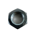 A close-up of the Nut, Hex by Polaris viewed from above, highlighting its threaded inner hole against a white background—perfect for those needing OEM Victory or Polaris motorcycle parts.