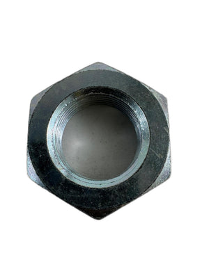 A close-up of the Nut, Hex by Polaris viewed from above, highlighting its threaded inner hole against a white background—perfect for those needing OEM Victory or Polaris motorcycle parts.